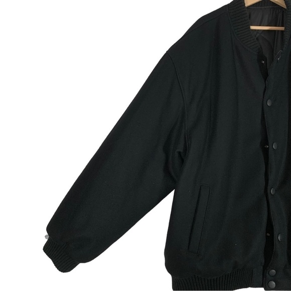 DODECA Varsity Bomber Reversible Wool Jacket Size 3XL - Picture 5 of 11